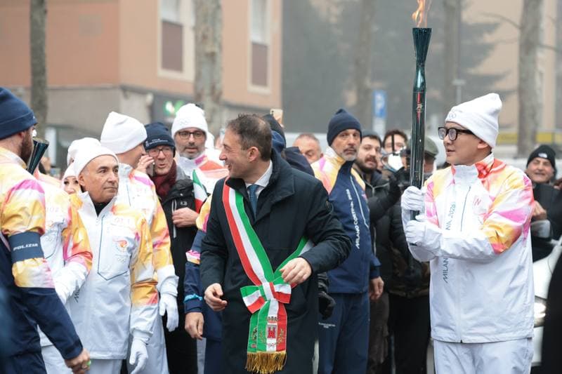 Olympic Winter Games Milano-Cortina 2026. Olympic Flame Passage. 06.02.2026