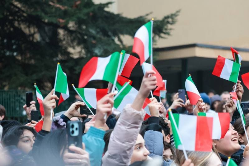 Olympic Winter Games Milano-Cortina 2026. Olympic Flame Passage. 06.02.2026