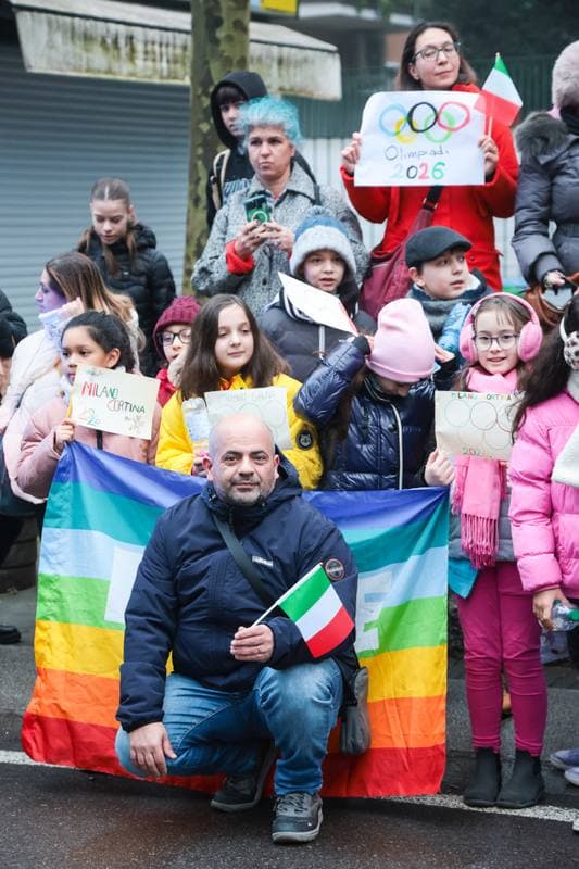 Olympic Winter Games Milano-Cortina 2026. Olympic Flame Passage. 06.02.2026