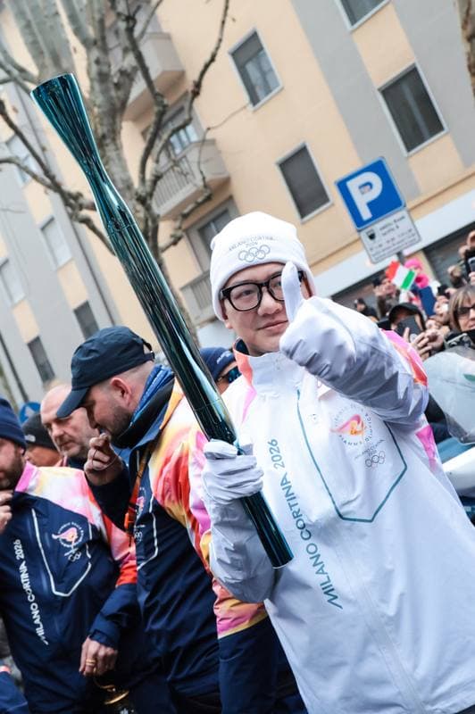 Olympic Winter Games Milano-Cortina 2026. Olympic Flame Passage. 06.02.2026