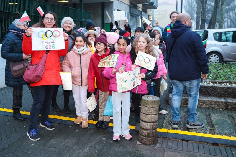 Olympic Winter Games Milano-Cortina 2026. Olympic Flame Passage. 06.02.2026