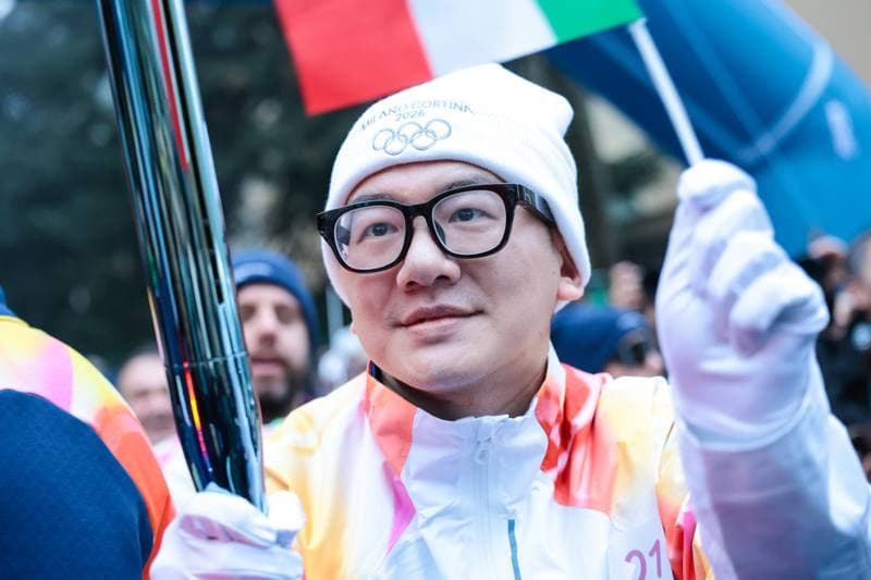 Olympic Winter Games Milano-Cortina 2026. Olympic Flame Passage. 06.02.2026