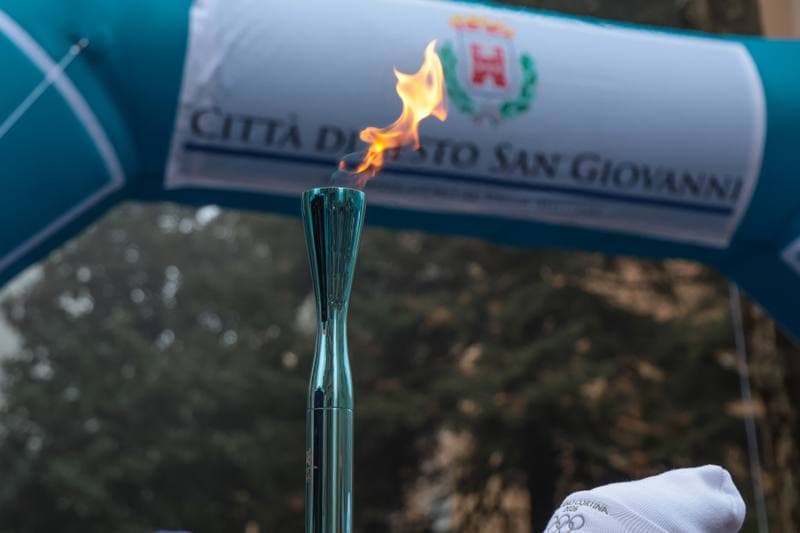Olympic Winter Games Milano-Cortina 2026. Olympic Flame Passage. 06.02.2026
