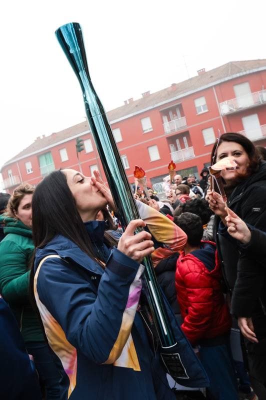 Olympic Winter Games Milano-Cortina 2026. Olympic Flame Passage. 06.02.2026