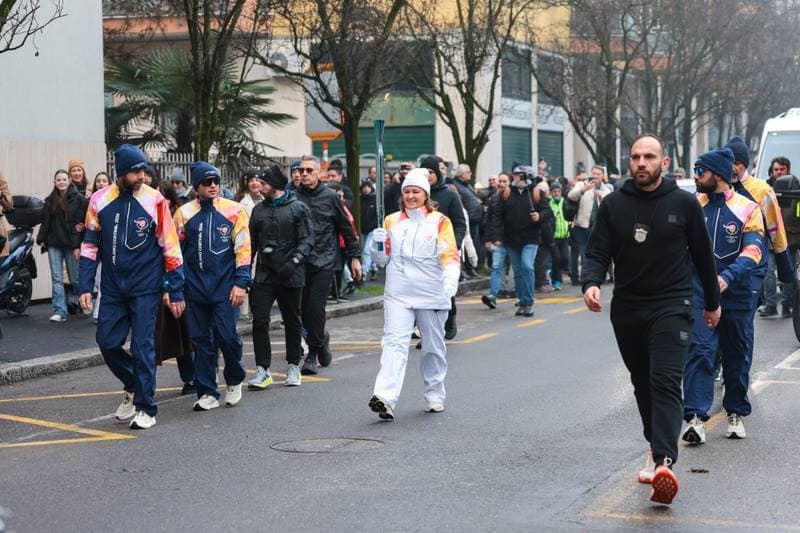 Olympic Winter Games Milano-Cortina 2026. Olympic Flame Passage. 06.02.2026
