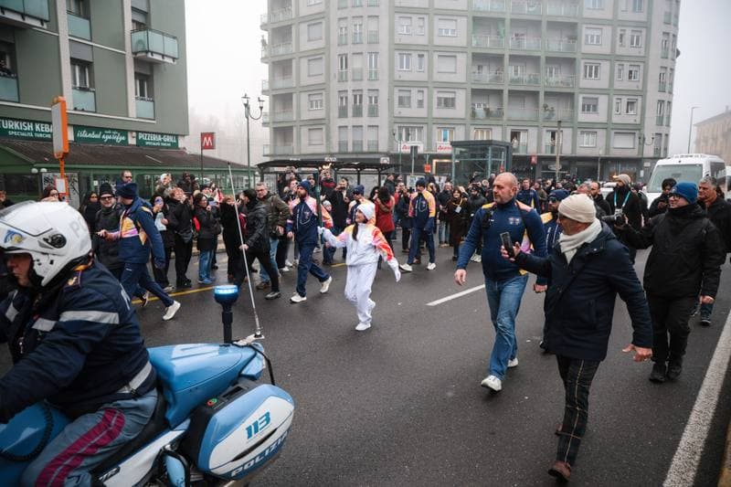 Olympic Winter Games Milano-Cortina 2026. Olympic Flame Passage. 06.02.2026
