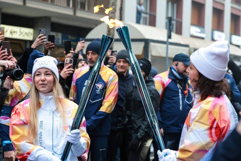 Olympic Winter Games Milano-Cortina 2026. Olympic Flame Passage. 06.02.2026