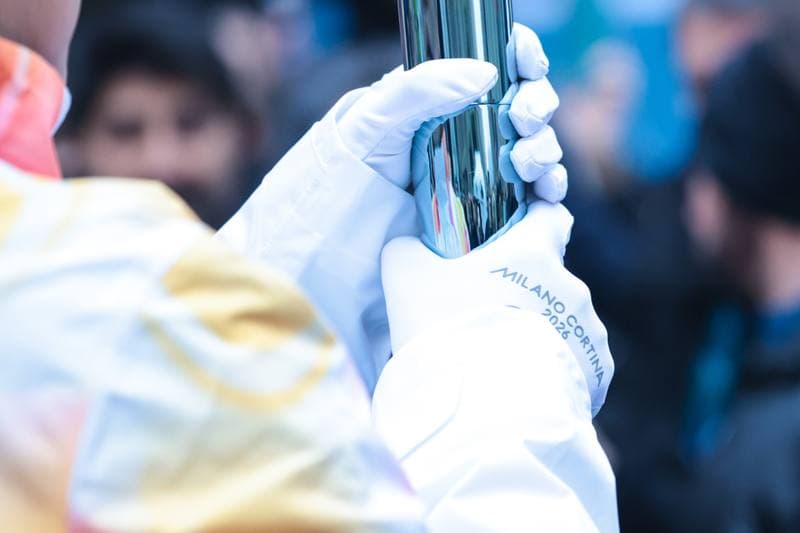 Olympic Winter Games Milano-Cortina 2026. Olympic Flame Passage. 06.02.2026