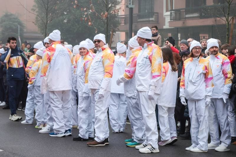 Olympic Winter Games Milano-Cortina 2026. Olympic Flame Passage. 06.02.2026