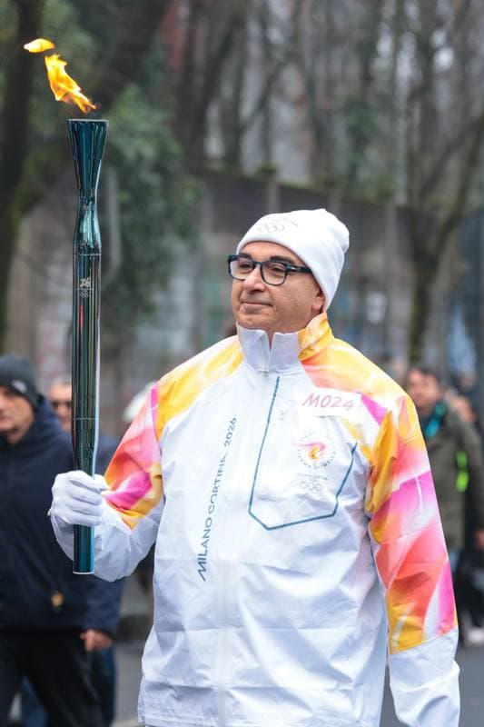 Olympic Winter Games Milano-Cortina 2026. Olympic Flame Passage. 06.02.2026