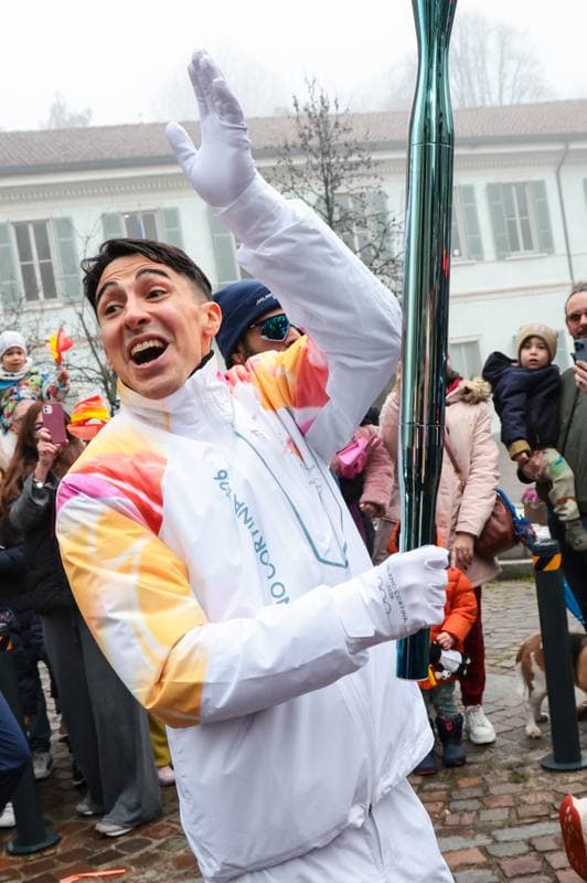 Olympic Winter Games Milano-Cortina 2026. Olympic Flame Passage. 06.02.2026