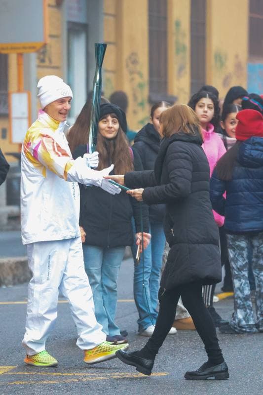 Olympic Winter Games Milano-Cortina 2026. Olympic Flame Passage. 06.02.2026