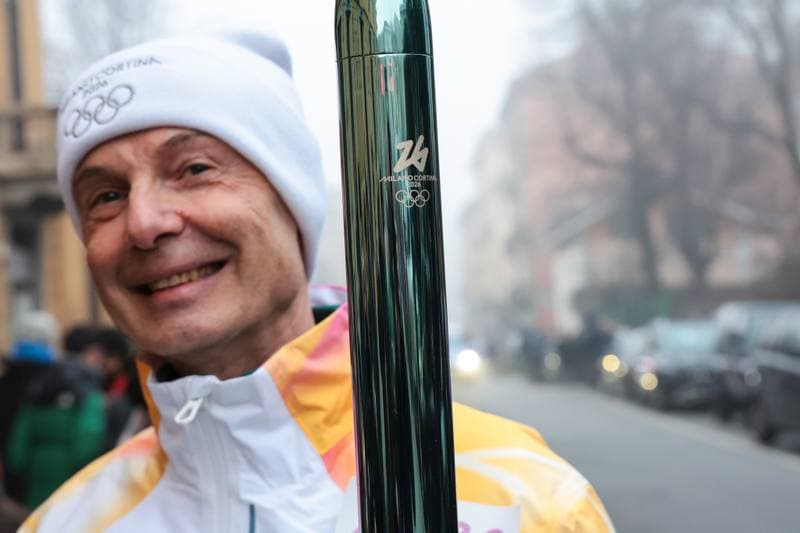 Olympic Winter Games Milano-Cortina 2026. Olympic Flame Passage. 06.02.2026
