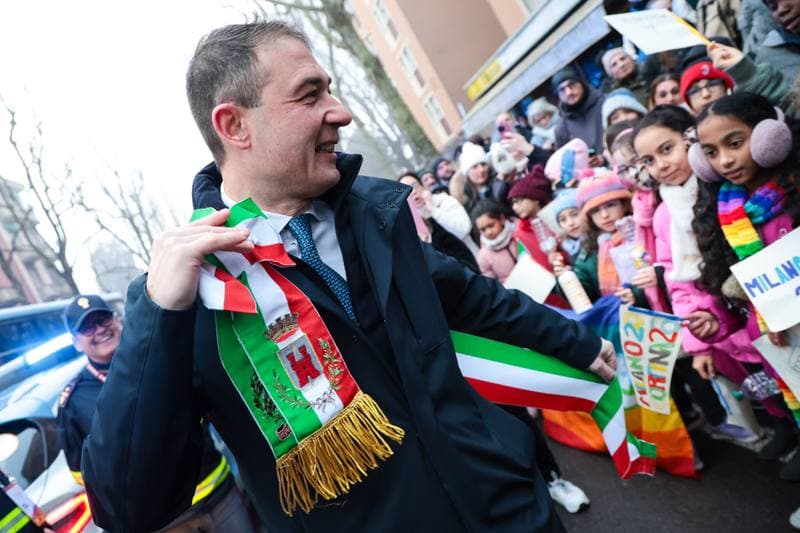 Olympic Winter Games Milano-Cortina 2026. Olympic Flame Passage. 06.02.2026