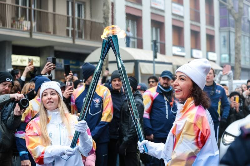 Olympic Winter Games Milano-Cortina 2026. Olympic Flame Passage. 06.02.2026
