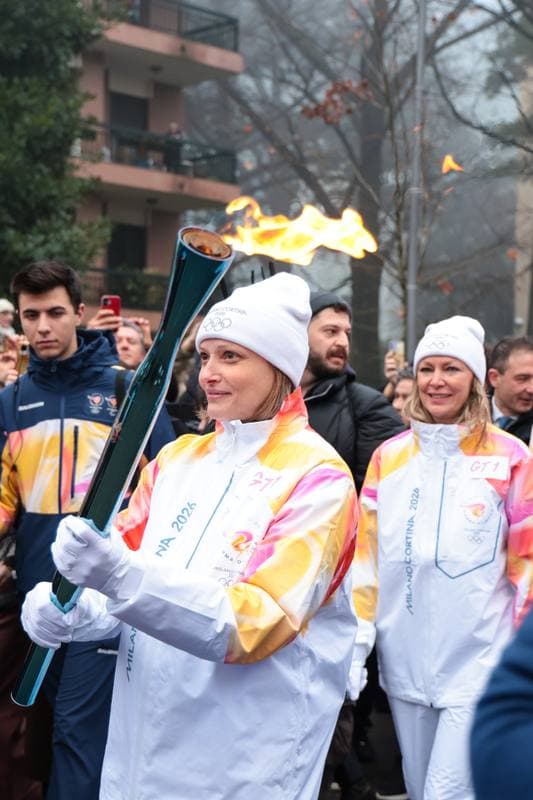Olympic Winter Games Milano-Cortina 2026. Olympic Flame Passage. 06.02.2026