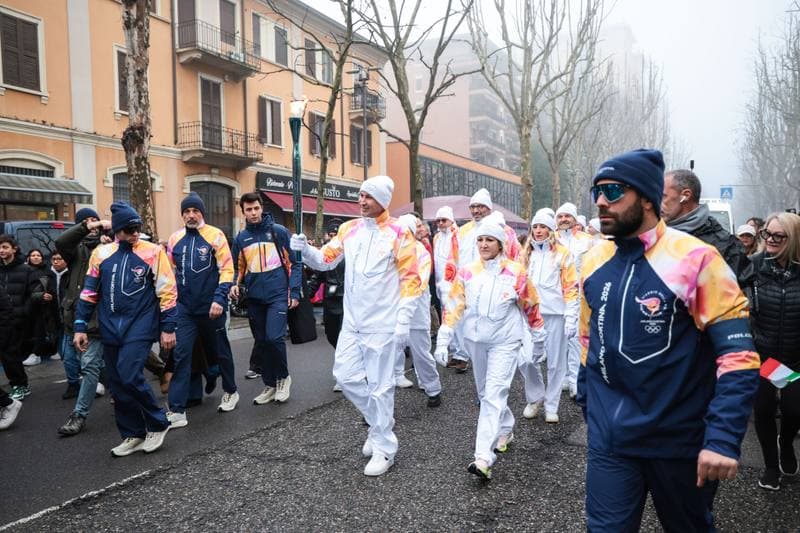 Olympic Winter Games Milano-Cortina 2026. Olympic Flame Passage. 06.02.2026