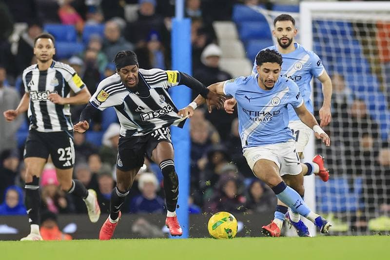 Football. EFL Cup. Manchester City - Newcastle United. 04.02.2026