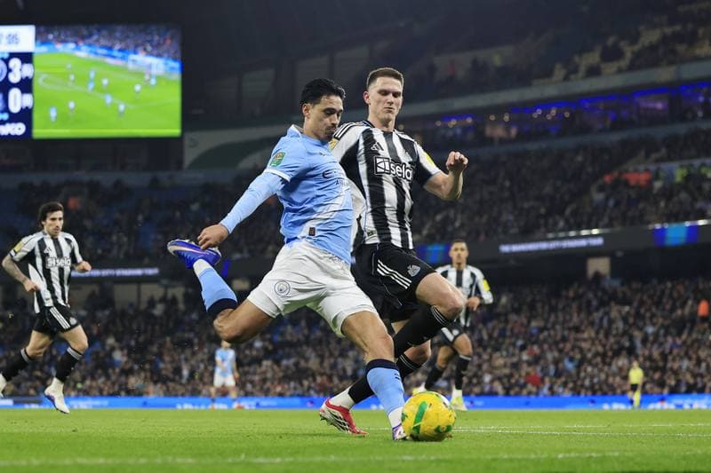 Football. EFL Cup. Manchester City - Newcastle United. 04.02.2026