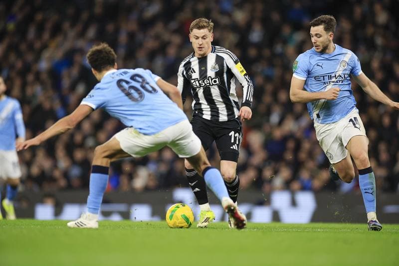 Football. EFL Cup. Manchester City - Newcastle United. 04.02.2026
