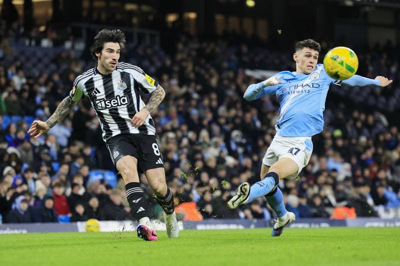 Football. EFL Cup. Manchester City - Newcastle United. 04.02.2026