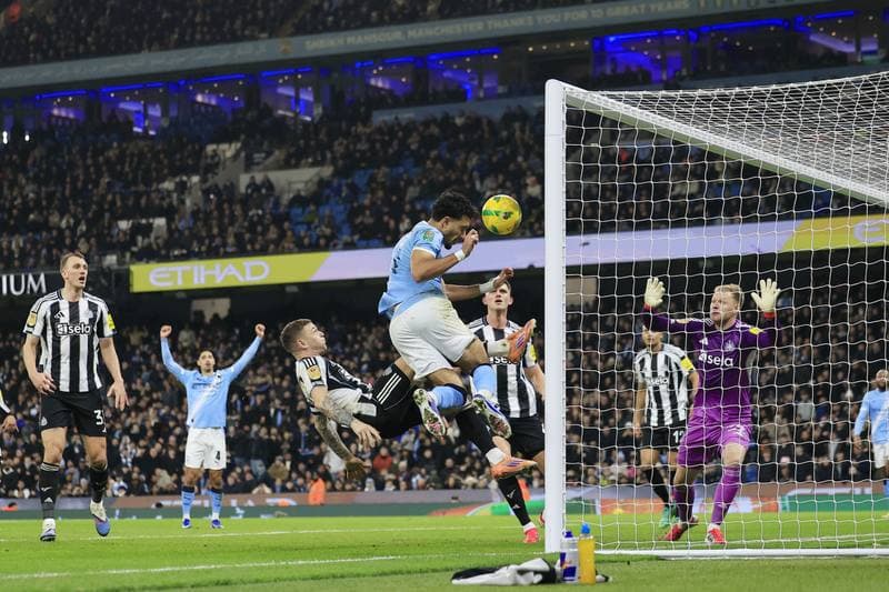 Football. EFL Cup. Manchester City - Newcastle United. 04.02.2026