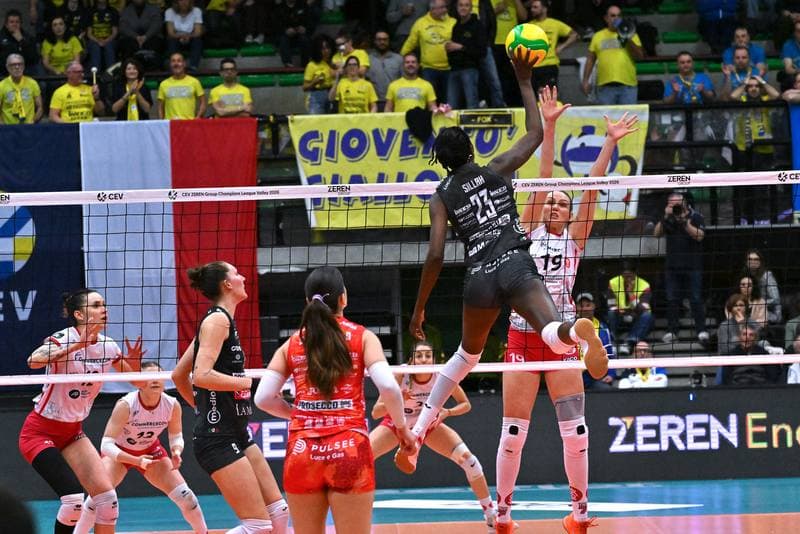 Volleyball. CEV Champions League Women. A. Carraro Prosecco DOC Conegliano - LKS Commercecon Lodz. 16.03.2026