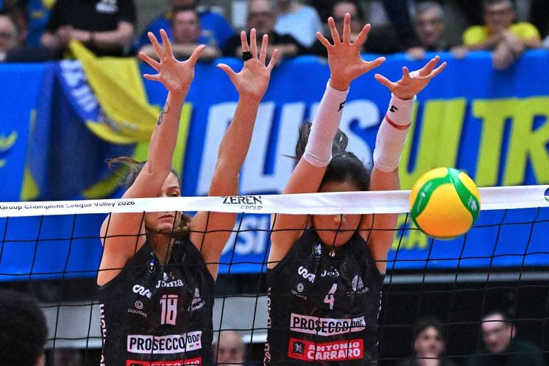 Volleyball. CEV Champions League Women. A. Carraro Prosecco DOC Conegliano - LKS Commercecon Lodz. 16.03.2026