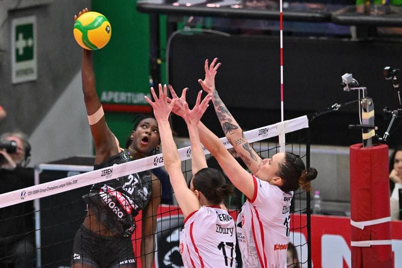 Volleyball. CEV Champions League Women. A. Carraro Prosecco DOC Conegliano - LKS Commercecon Lodz. 16.03.2026
