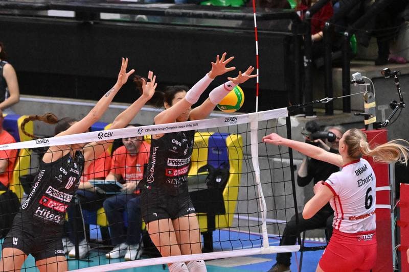 Volleyball. CEV Champions League Women. A. Carraro Prosecco DOC Conegliano - LKS Commercecon Lodz. 16.03.2026