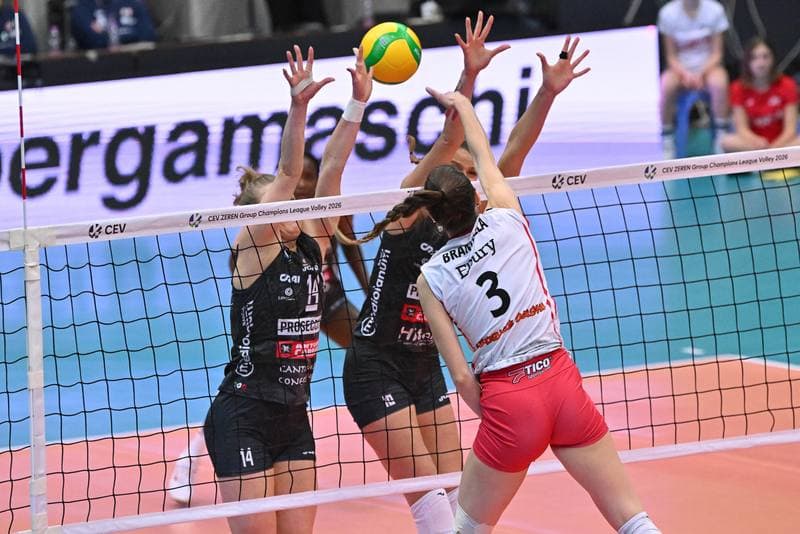 Volleyball. CEV Champions League Women. A. Carraro Prosecco DOC Conegliano - LKS Commercecon Lodz. 16.03.2026