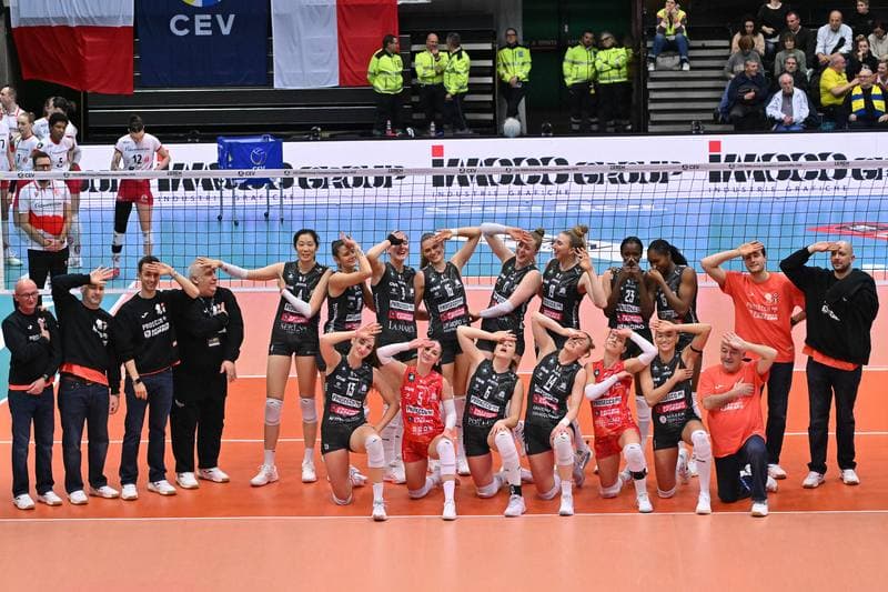 Volleyball. CEV Champions League Women. A. Carraro Prosecco DOC Conegliano - LKS Commercecon Lodz. 16.03.2026
