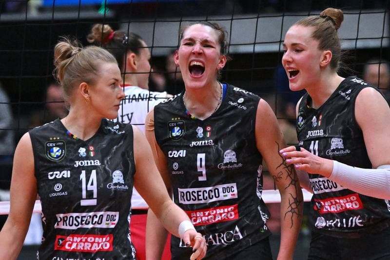 Volleyball. CEV Champions League Women. A. Carraro Prosecco DOC Conegliano - LKS Commercecon Lodz. 16.03.2026