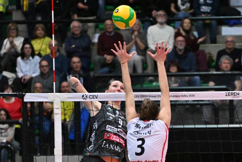 Volleyball. CEV Champions League Women. A. Carraro Prosecco DOC Conegliano - LKS Commercecon Lodz. 16.03.2026