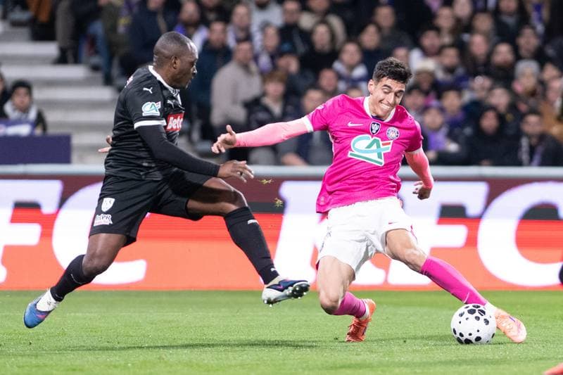 Football. French Cup. Toulouse - Amiens. 04.02.2026