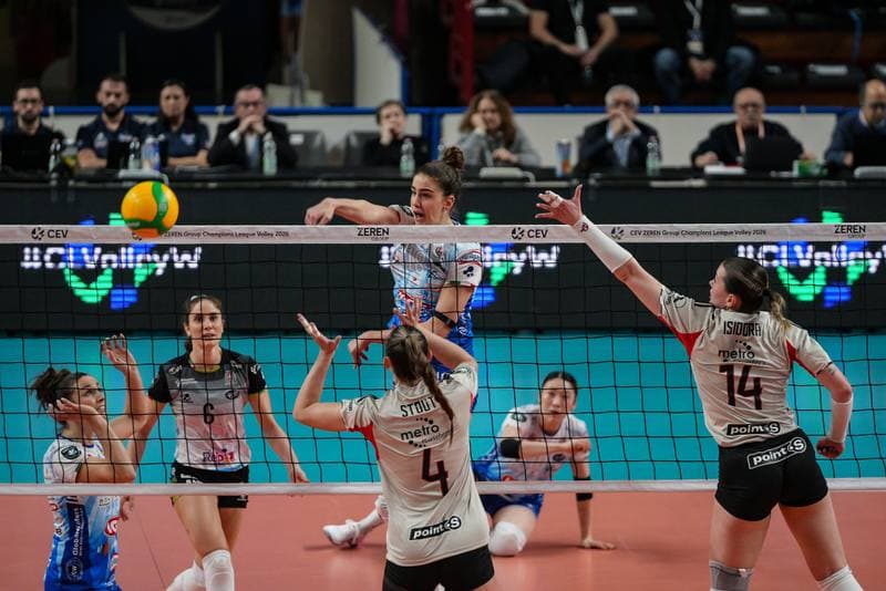 Volleyball. CEV Champions League Women. Igor Gorgonzola Novara - Sport Lisboa e Benfica. 04.02.2026