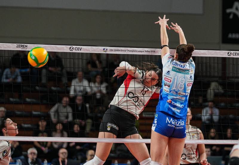 Volleyball. CEV Champions League Women. Igor Gorgonzola Novara - Sport Lisboa e Benfica. 04.02.2026
