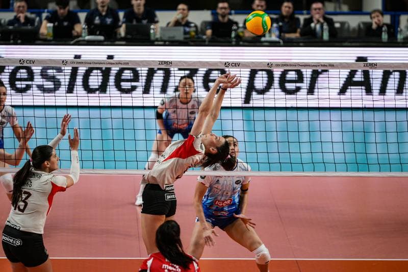 Volleyball. CEV Champions League Women. Igor Gorgonzola Novara - Sport Lisboa e Benfica. 04.02.2026