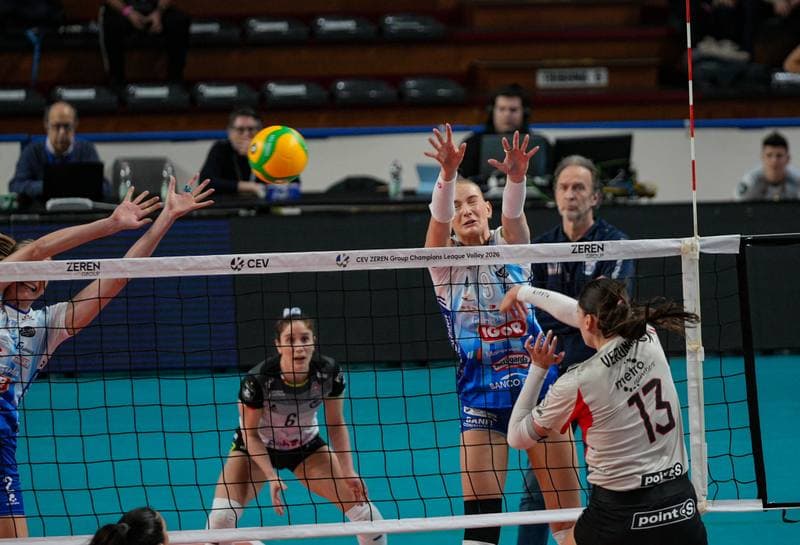 Volleyball. CEV Champions League Women. Igor Gorgonzola Novara - Sport Lisboa e Benfica. 04.02.2026