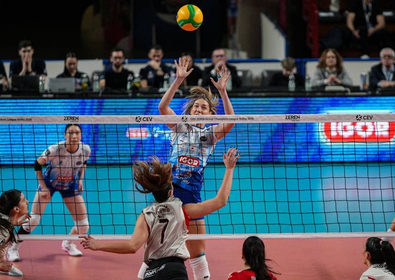 Volleyball. CEV Champions League Women. Igor Gorgonzola Novara - Sport Lisboa e Benfica. 04.02.2026