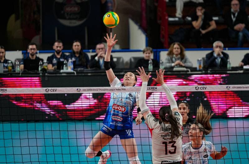 Volleyball. CEV Champions League Women. Igor Gorgonzola Novara - Sport Lisboa e Benfica. 04.02.2026