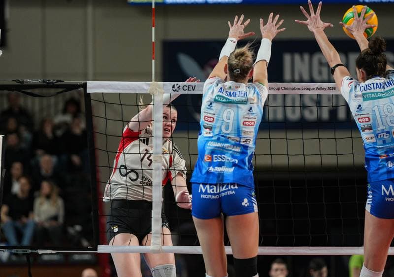 Volleyball. CEV Champions League Women. Igor Gorgonzola Novara - Sport Lisboa e Benfica. 04.02.2026