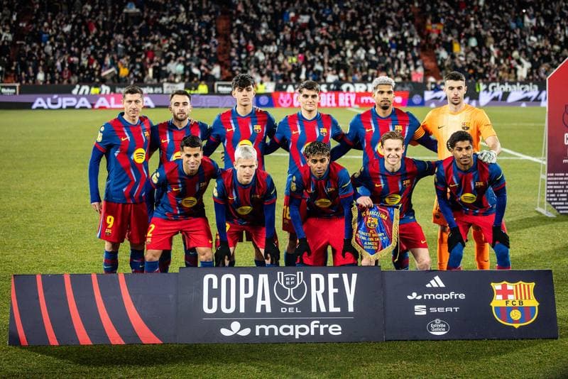 Football. Copa del Rey. Albacete BP - FC Barcelona. 03.02.2026