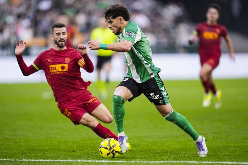 Football. La Liga. Real Betis - Valencia. 01.02.2026