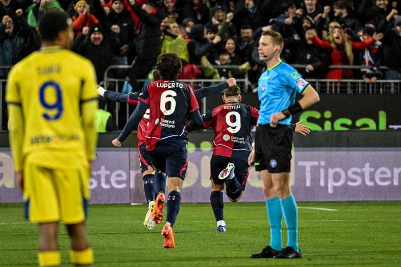 Football. Serie A. Cagliari Calcio - Hellas Verona FC. 31.01.2026