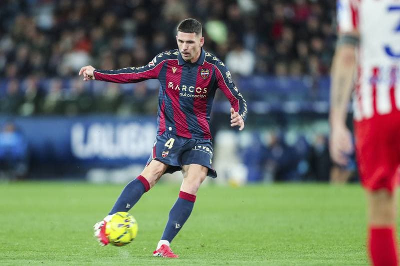 Football. La Liga. Levante - Atletico Madrid. 31.01.2026