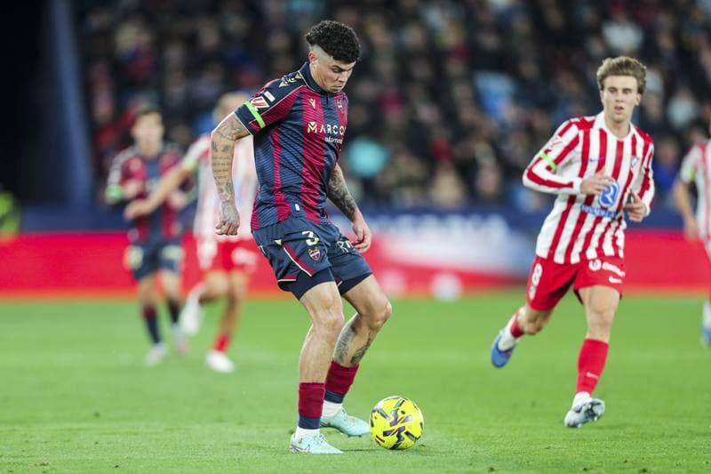 Football. La Liga. Levante - Atletico Madrid. 31.01.2026