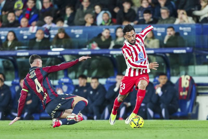 Football. La Liga. Levante - Atletico Madrid. 31.01.2026