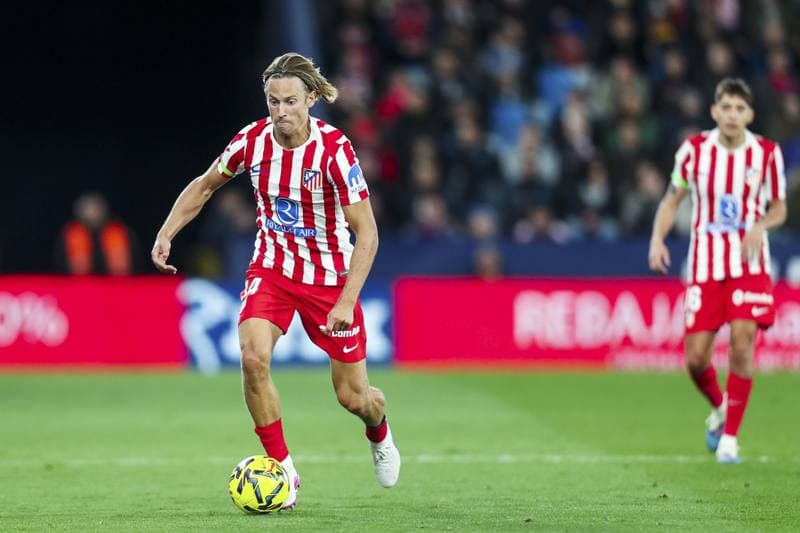 Football. La Liga. Levante - Atletico Madrid. 31.01.2026