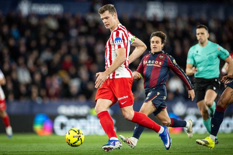 Football. La Liga. Levante - Atletico Madrid. 31.01.2026